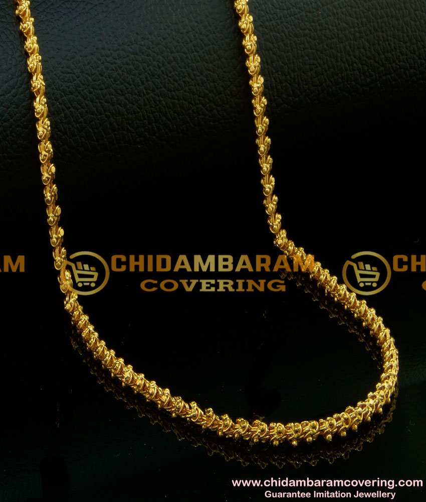 SHN035 - 18 Inches Gold Plated Daily Wear Dasavatharam Chain Design Buy Online