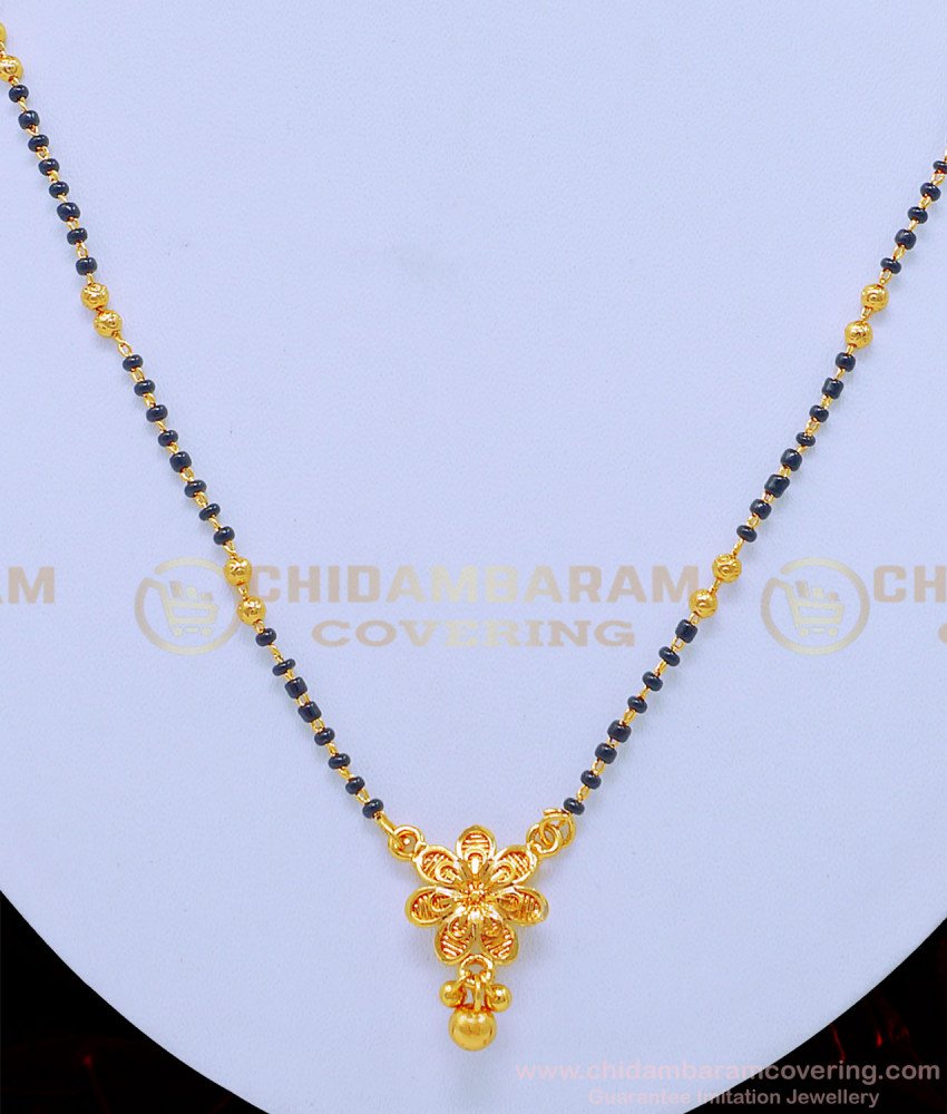 BBM1008 - Traditional Daily Wear North Indian Short Mangalsutra for Women 