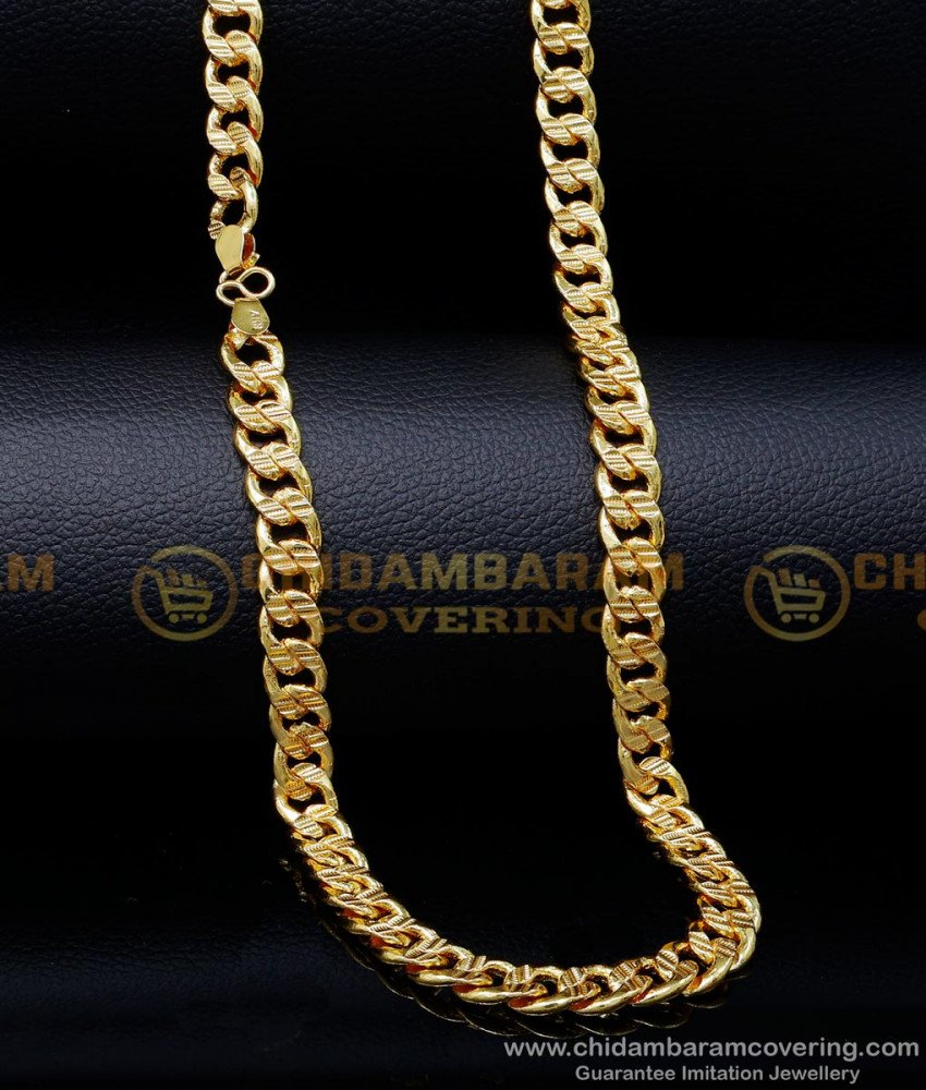 gold plated chain, gold plated chain with guarantee, lifetime guarantee gold plated jewelry india, gold plated chain for men, chain for men, chain design, chain design for men, covering chain, gold chain design, gold chain design gents, gold chain designs male