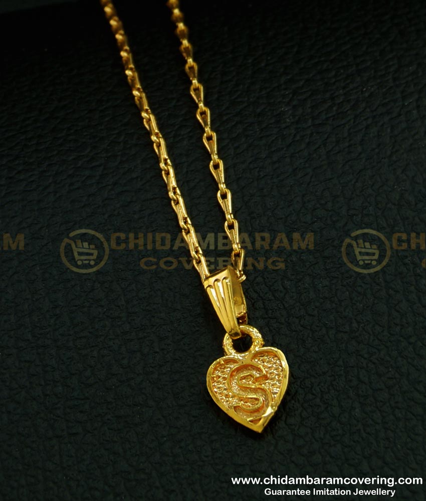 gold plated pendent chain, men's necklace,