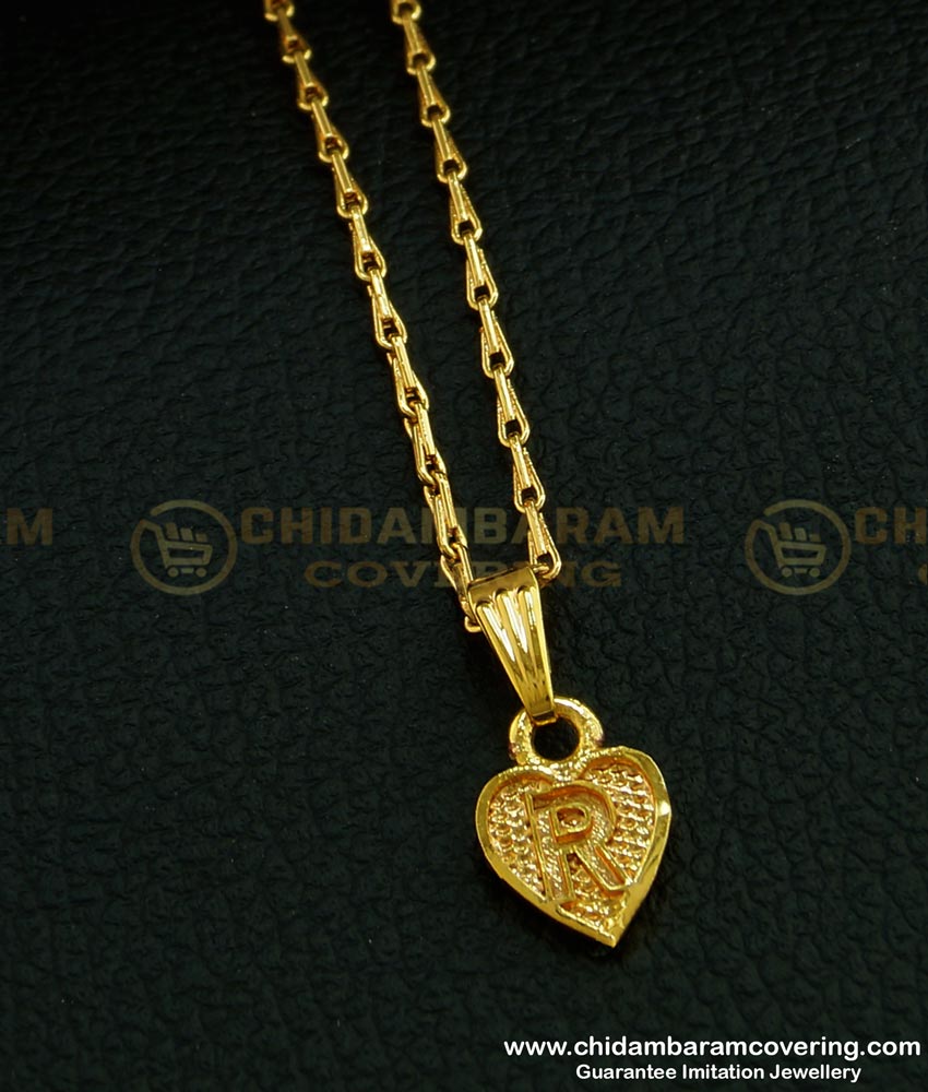 gold plated pendent chain, men's necklace,