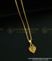 gold plated pendent chain, men's necklace,