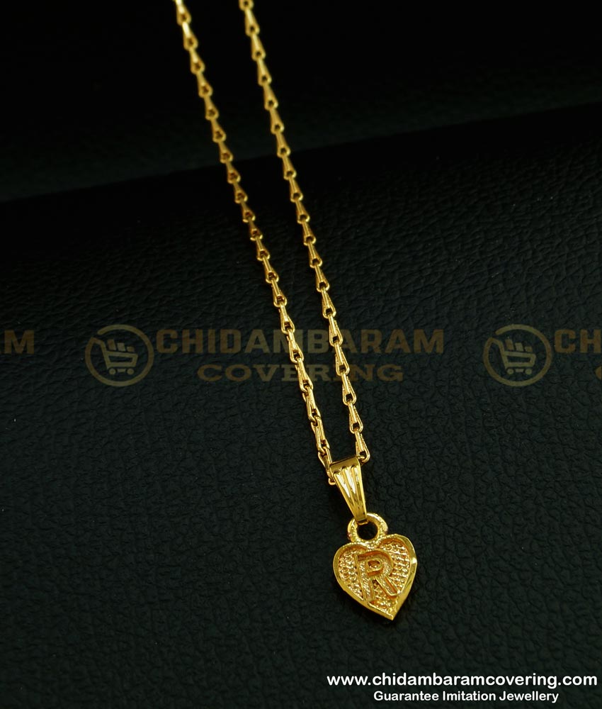 gold plated pendent chain, men's necklace,