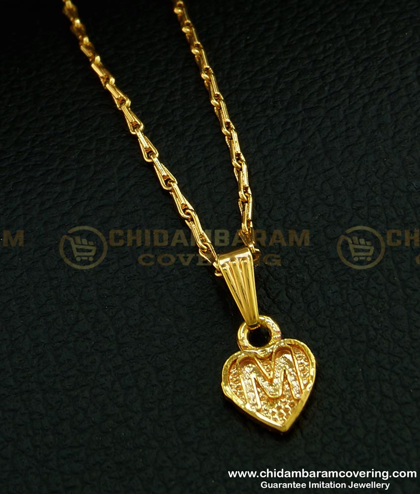 gold plated pendent chain, men's necklace,