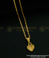 gold plated pendent chain, men's necklace,