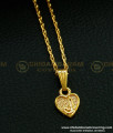 gold plated pendent chain, men's necklace,