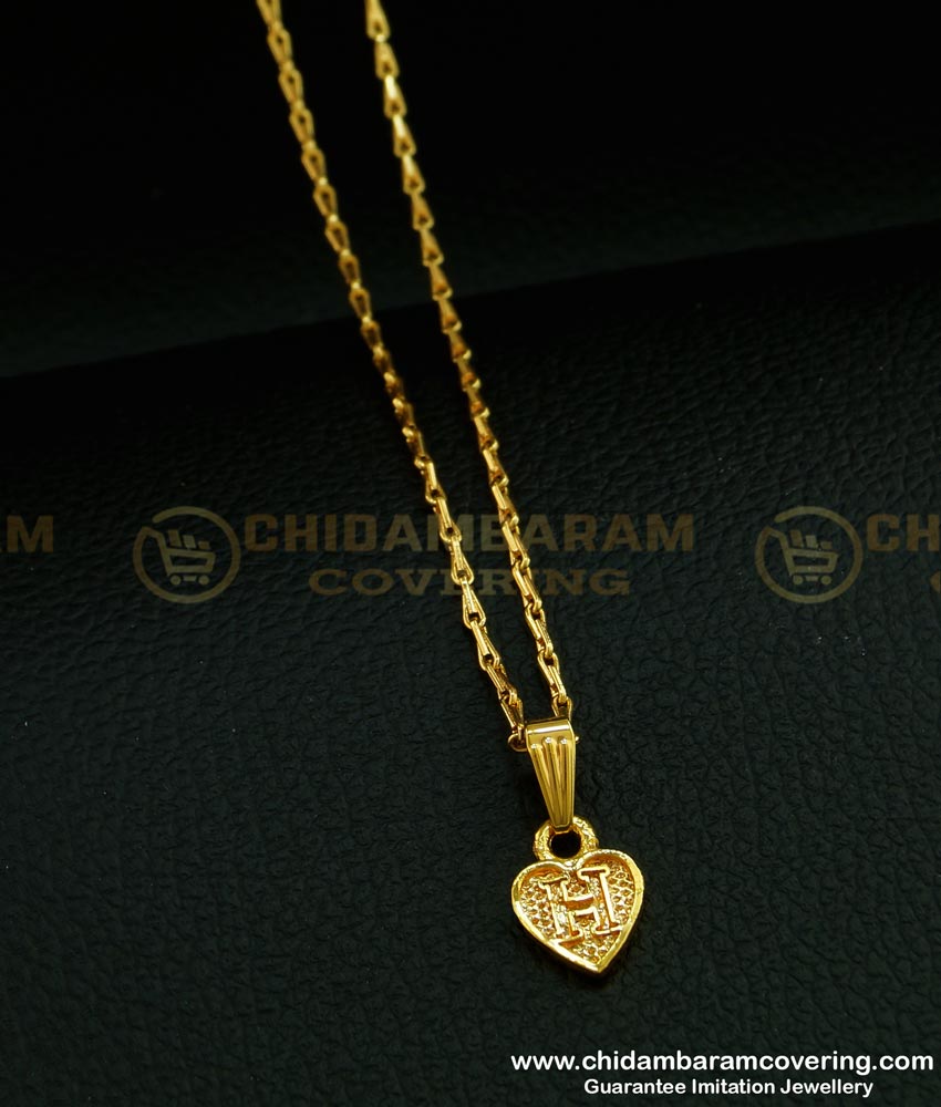 gold plated pendent chain, men's necklace,