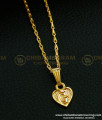 gold plated pendent chain, men's necklace,