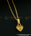 gold plated pendent chain, men's necklace,