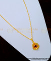 dollar chain, pendant chain, small pendant chain, small dollar chain, one gram gold pendant chain, gold pendant chain, 