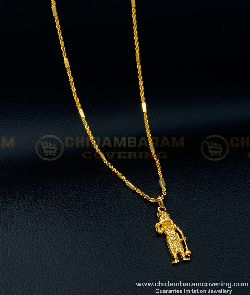 Dhandayuthapani Murugan Pendant, Madurai Veeran Pendant chain, 