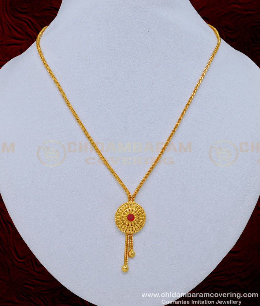 gold covering jewellery, white stone dollar chain, gold locket design, one gram gold short chain, gold plated dollar chain, pendant chain, 