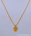 dollar chain, pendant chain, small pendant chain, small dollar chain, one gram gold pendant chain, gold pendant chain, 