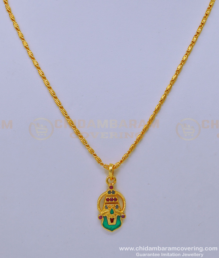 balaji pendant, Tirupati Balaji gold pendant