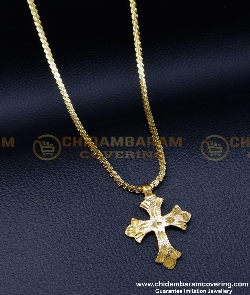 gold plated jewellery online, cross pendant for men, gold cross pendant for men, gold plated cross pendant for men, cross pendant for women, cross dollar design, Cross dollar design gold,