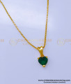 gold plated chain with guarantee, gold plated pendant chain, single stone pendant, black stone pendant, emerald pendant, small chain with pendant