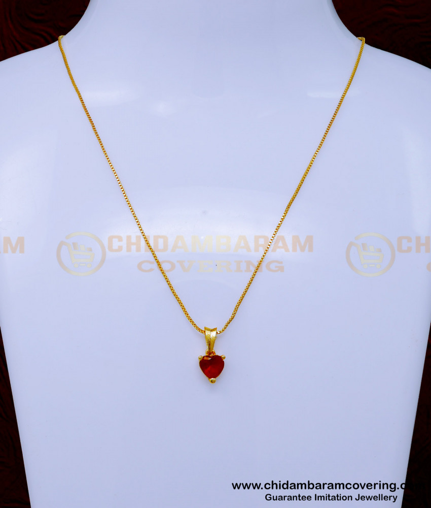 gold plated chain with guarantee, gold plated pendant chain, single stone pendant, black stone pendant, emerald pendant, small chain with pendant