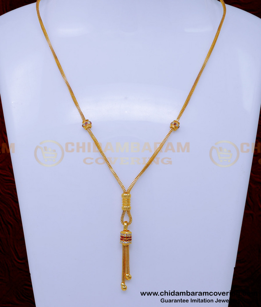 Women short chain with pendant designs, Short chain with pendant designs in gold, Short chain with pendant designs for ladies, short chain necklace pendant, gold short chain designs for female, Girls short chain with pendant designs