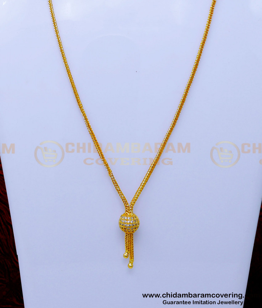 ball pendant gold chain, chain with pendant, Chain with Pendant for Women, chain with pendant gold, chain with pendant gold design, pendant chain necklace, short chain necklace pendant, gold short chain designs for female, Girls short chain with pendant designs