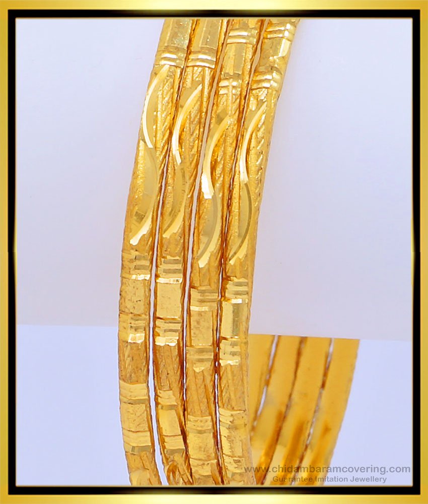 gold plated bangles, low price bangles, bangles with price, gold chori, vala design gold covering bangles, 