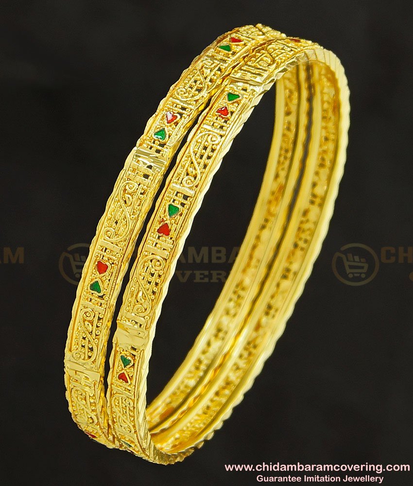 gold plated silver bangles, 1 gram gold bangles, 1 gram gold jewellery price, 1 gram gold jewellery online, 1 gram gold bangles price, gold kangan design in dubai, churi design in gold, gale ki design, design of bala