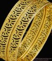 BNG317 - 2.8 Size Latest Kerala Gold Bangle Design Guarantee 1 Gram Gold Bangles Buy Online