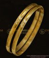 BNG322 - 2.6 Size Simple Daily Use Natural Color Impon Bangles Indian Jewellery Online