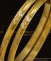 BNG322 - 2.8 Size Simple Daily Use Natural Color Impon Bangles Indian Jewellery Online