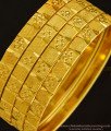 BNG337 - 2.8 Size New Pattern Gold Finish Imitation Bangles Set Best Price Buy Online