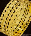 BNG357- 2.6 Size Unique New Gold Border Design Bangles Indian Imitation Jewellery 