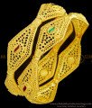 BNG378 - 2.6 Size Indian Bridal Gold Look Designer Enamel Bangle Designs Gold Plated Jewellery