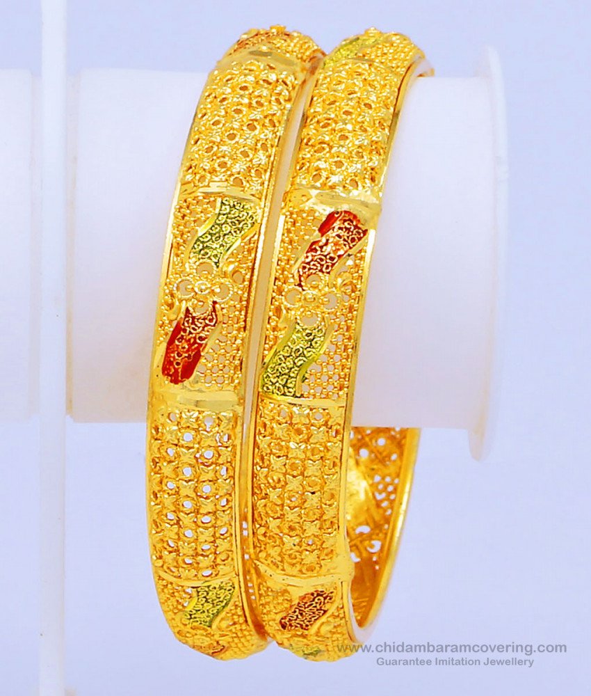 fancy bangles designs, wedding bangles, gold forming bangles, forming bangles, gold bangles set, bangles, one gram gold jewellery,  