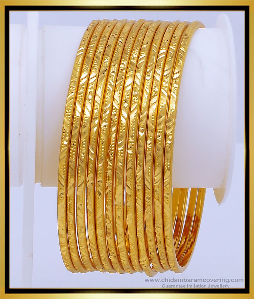 covering bangles, set bangles, thin bangles, bridal wear bangles, wedding bangles, gold kangan design, valiyal design, churi designs