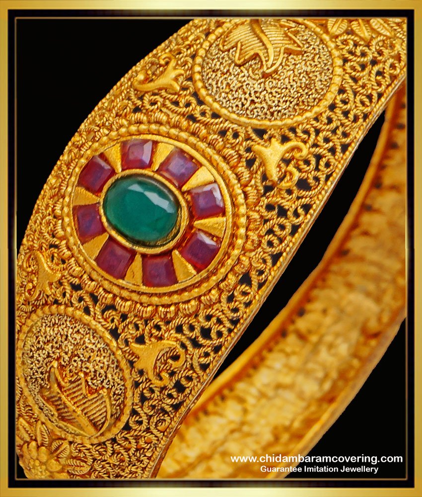 nagas bangles, nagas kemp stone jewellery, temple jewellery, Lakshmi nagas bangles, antique bangles, temple jewellery nagas bangles, one gram gold jewellery, 1 gram gold jewelry, 