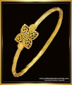 BNG545 - 2.6 Size One Gram Gold Twisted Design Office Wear Single Bangle Design for Daily Use