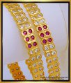 BNG561 - 2.6 Size Attractive Real Gold Design Full Stone Bridal Wear Impon Bangles Online Shopping