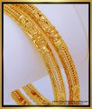 BNG564 - 2.4 Size Pure Gold Plated Jewellery Bridal Wear Bangles Online Shopping India