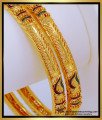 BNG565 - 2.8 Size Latest Stunning Gold Bangles Design Enamel Bangles Gold Plated Jewellery