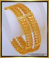 guaranteed bangles, fancy bangles, fashion jewellery, gold bangles design, plain bangles, one gram gold bangles design, leaf design bangles, 