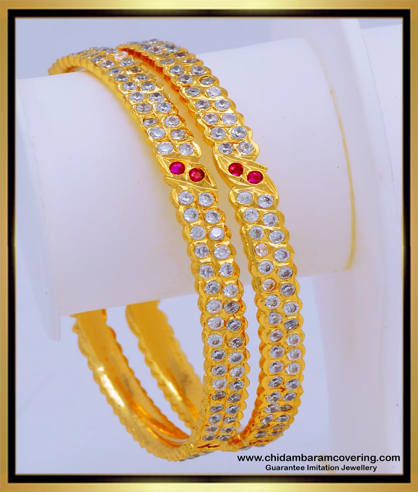 impon bangles, stone bangles, 