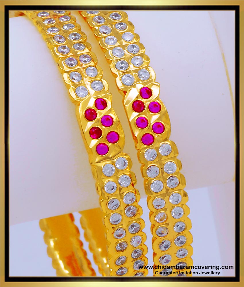 impon bangles, stone bangles, 