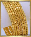 Latest Daily Use Thin 8 Bangles Set 1 Gram Gold Jewellery