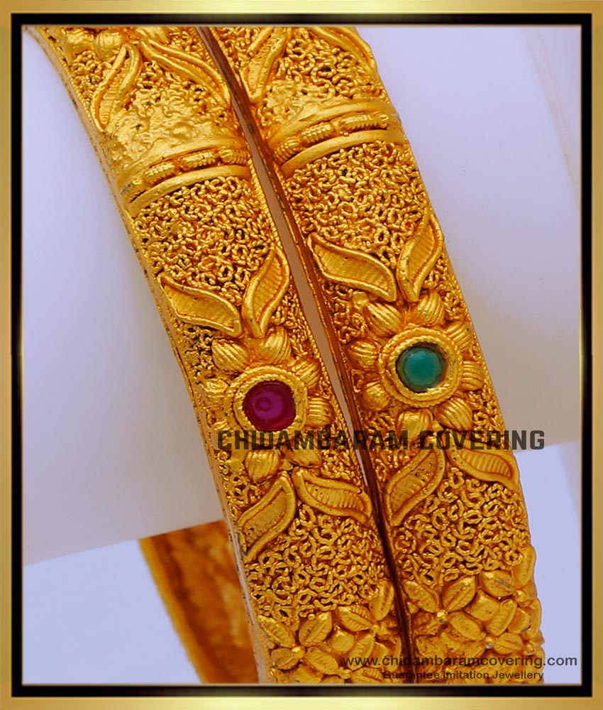 Gold Design Temple Design Bangles Online Shopping