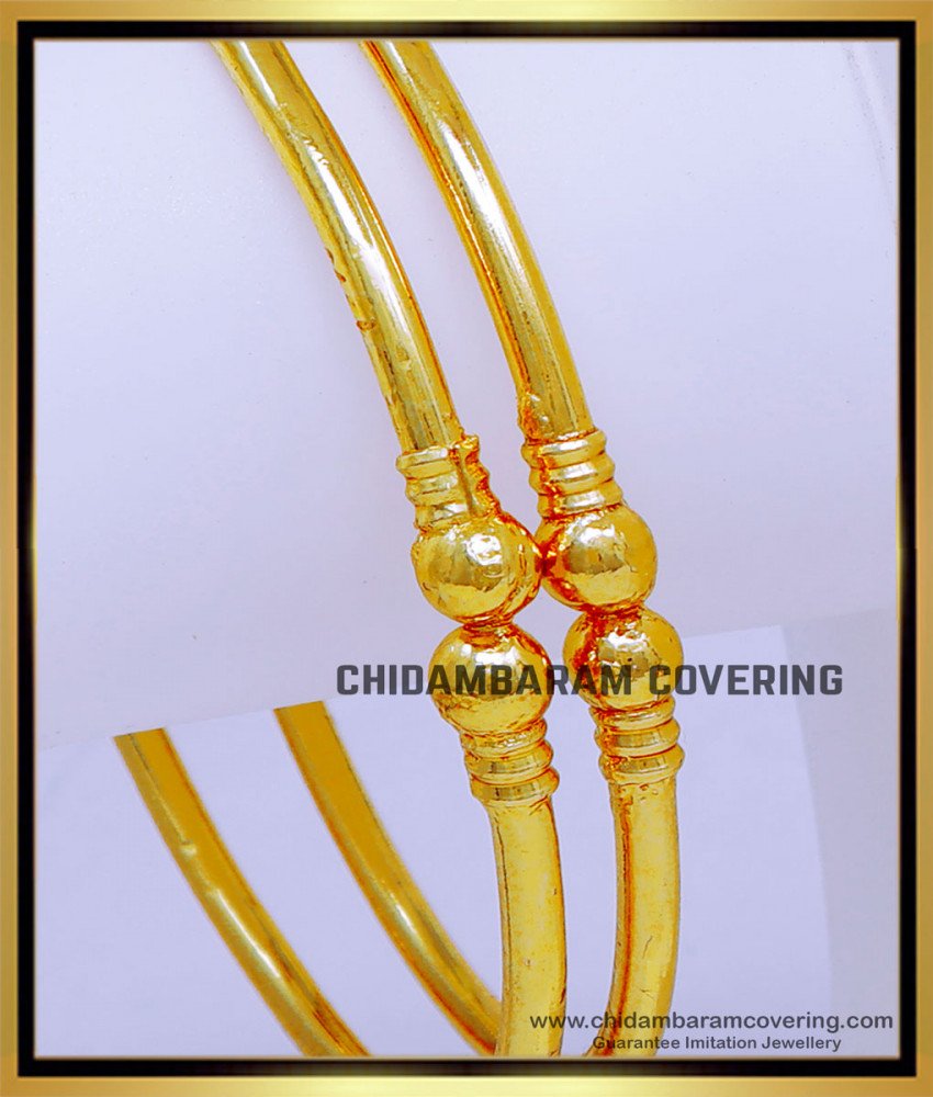 1 gram gold plated bangles, 1 gram gold bangles daily wear, Gold Kappu Bangles, kappu bangles, kada bangles, one gram gold bangles, covering bangles, valayal, 1 gram gold plated jewellery online,  1 gram gold bangles online india