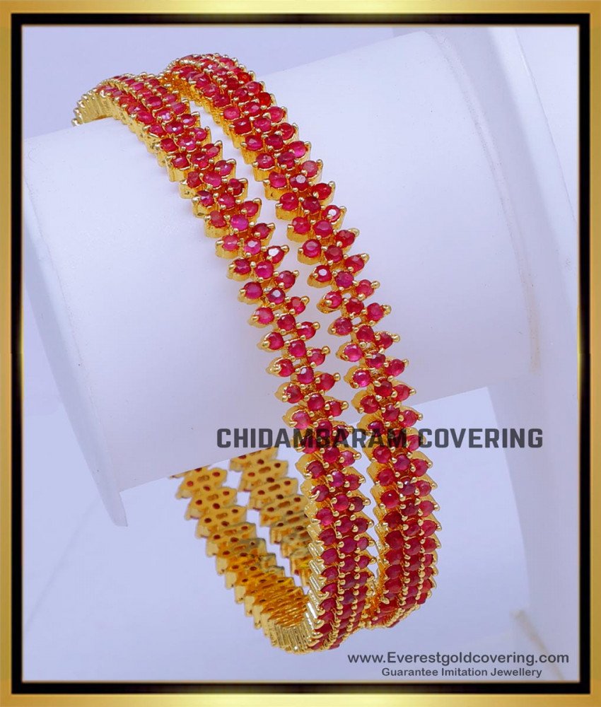 ruby diamond bangles, gold plated silver bangles, leaf design bangles, latest bangles design gold 2024, new gold bangles design 2024, bangles for women gold, 1 gram gold bangles, 1gm gold plated jewellery, one gram gold plated jewellery