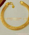 BCT54 - 1 Gram Gold Chain Hand Bracelet for Men Wedding Jewellery Online