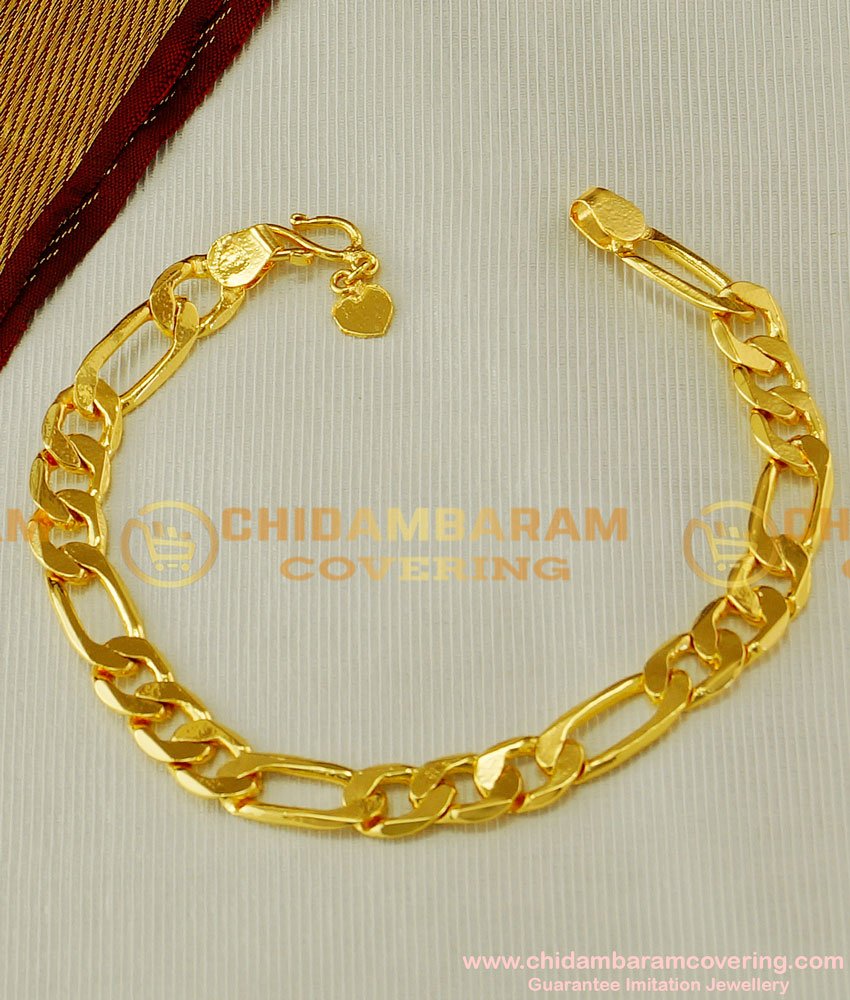 BCT57 - Gold Style Bracelet Design Men Wedding Jewellery Collections Buy Online