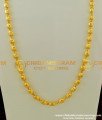 CHN073 - Latest One Gram Gold Kerala Mani Mala Designs Chain Gold Mohan Mala Design Buy Online