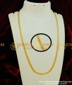 CHN080-LG - 30 Inches Stunning Gold Net Pattern Machine Chain | Delhi Chain Guarantee Jewellery Buy Online 