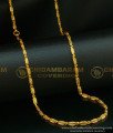 CHN086 - One Gram Gold Plated Female Daily Wear Beautiful Gold Chain Design Buy Online